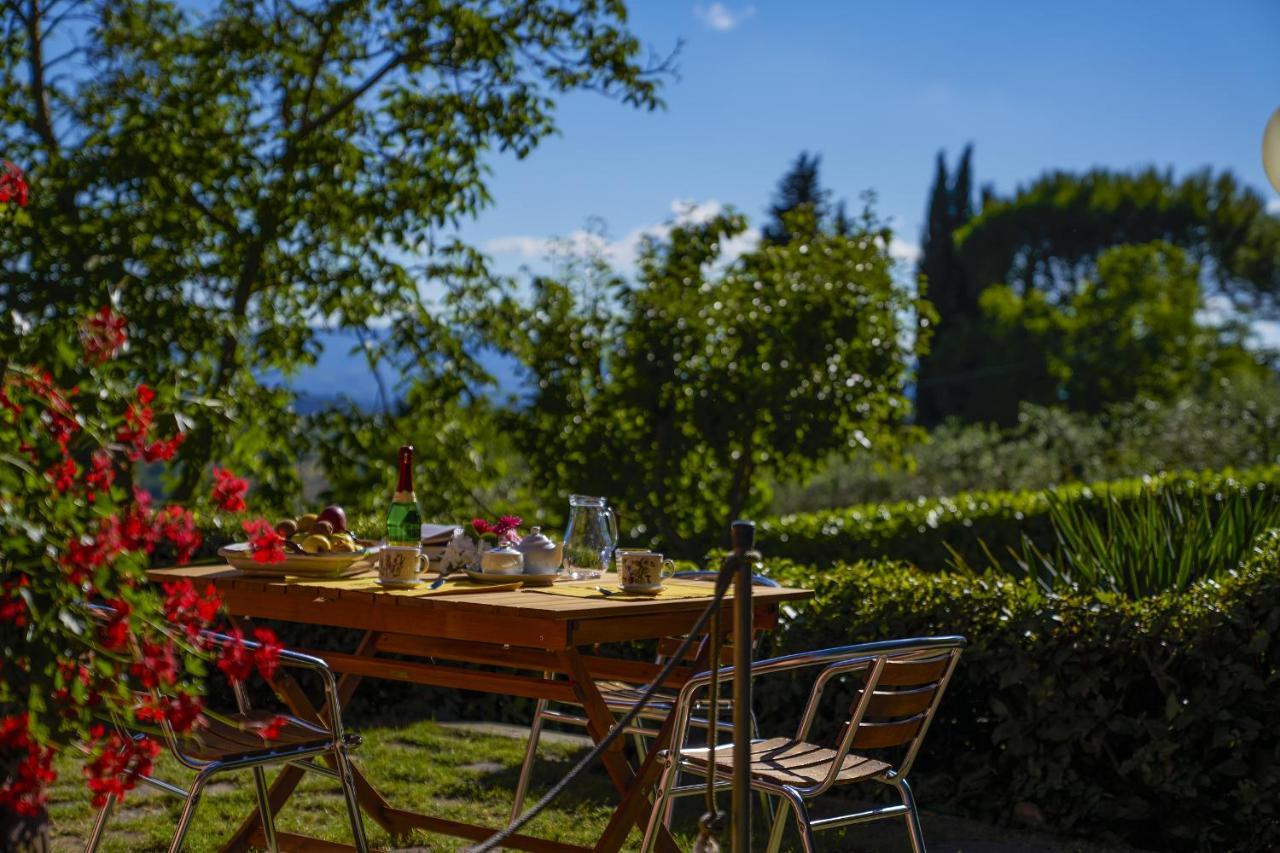 Villa Il Borraccio Tavarnelle Val di Pesa Luaran gambar